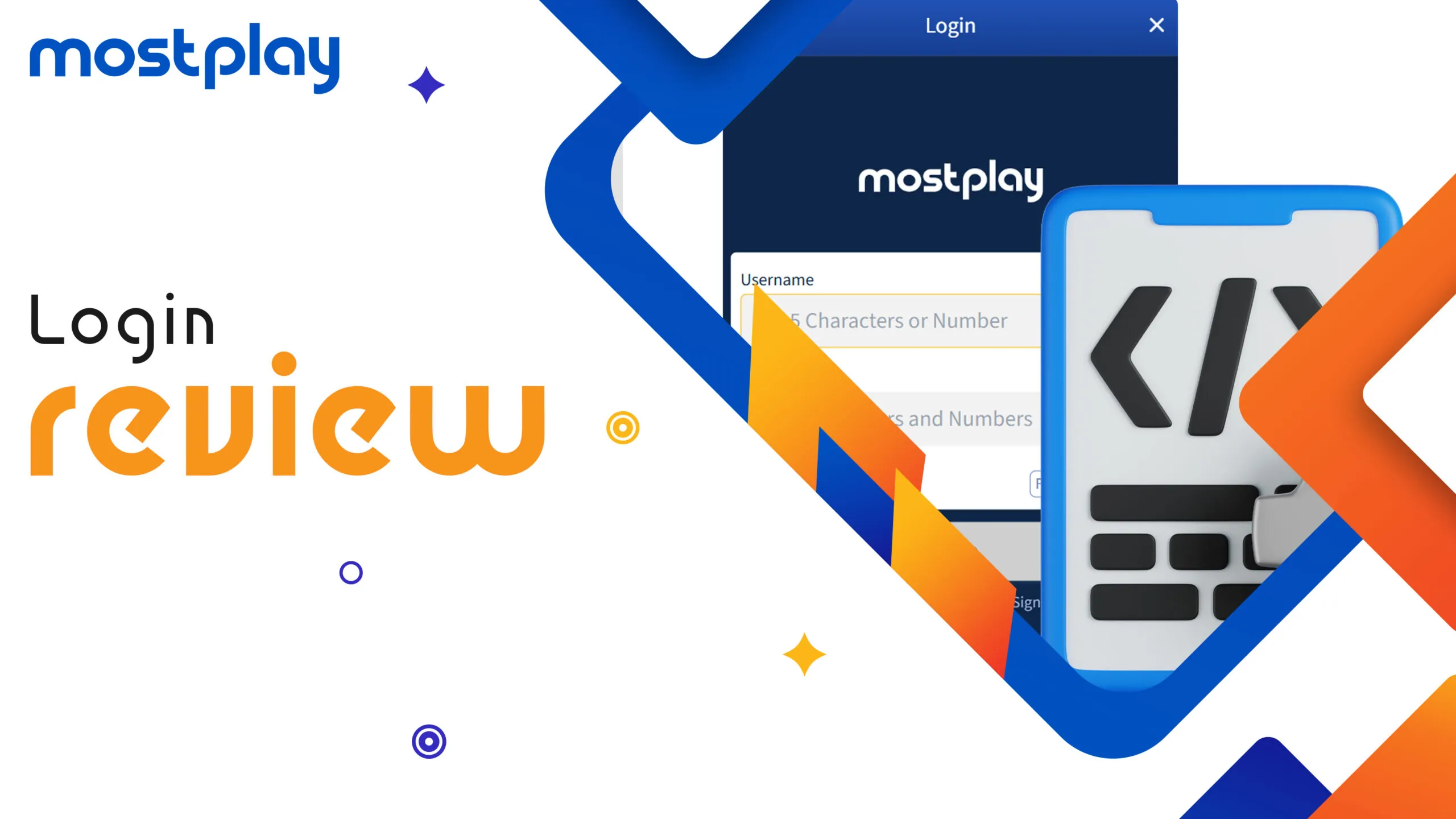 Personal account login overview